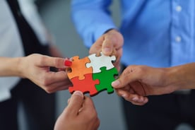 Group of business people assembling jigsaw puzzle and represent team support and help concept-Oct-03-2023-09-05-42-3722-PM