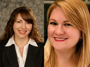 Caren Bennett and Holly Kapherr