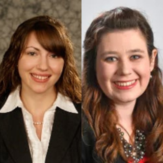 Caren Bennett and Emily West