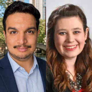 Raul Plata, Jr. and Emily West