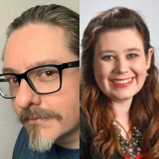 Sean Tait Bircher and Emily West